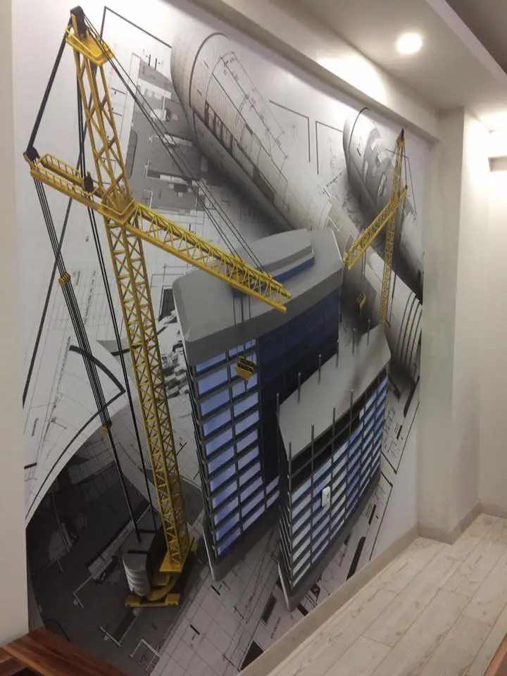 3D Duvar Kağıdı Uygulamalarından